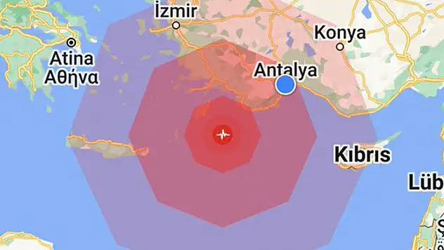Konya ve civar illerde de hissedildi! Akdeniz'de 5.4 şiddetinde deprem oldu