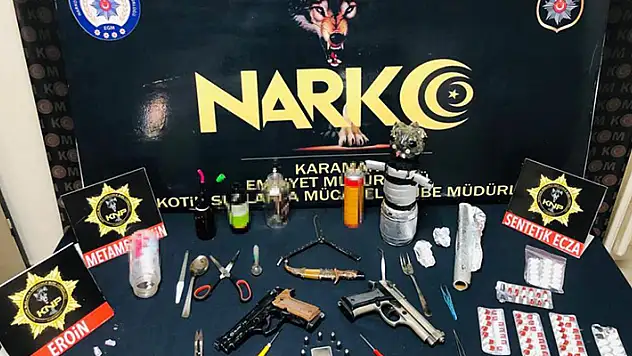 Konya ve Karaman'da uyuşturucu satıcılarına şafak operasyonu: 7 gözaltı
