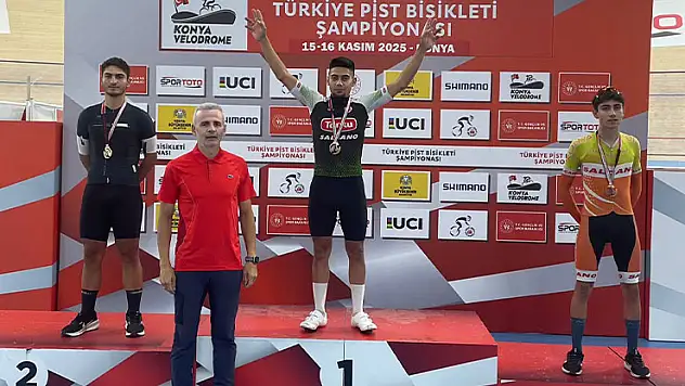 Konya Veledromu'nda Torku rüzgarı