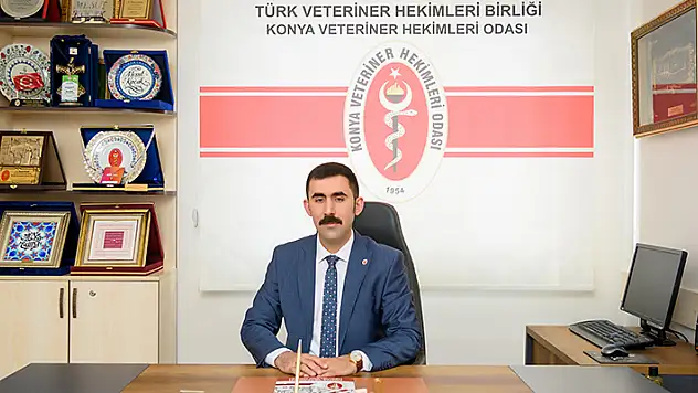 Konya Veteriner Hekimleri Odası Başkanı Mesut Koçak'tan Dünya Veteriner Hekimler Günü mesajı