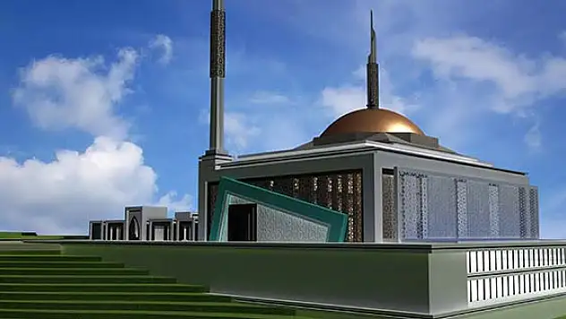 Konya'ya 15 bin kişilik cami