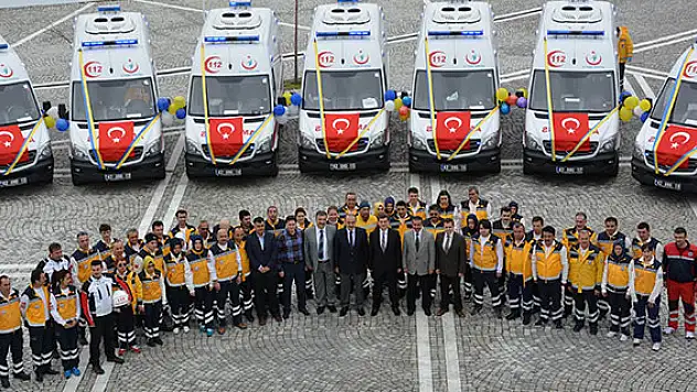 Konya'ya 20 yeni ambulans