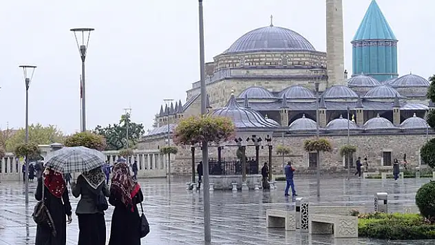 Konya'ya kuvvetli yağış uyarısı