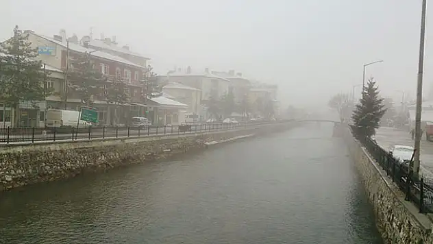 Konya'ya meteorolojik uyarı! Buzlanma ve sise dikkat!