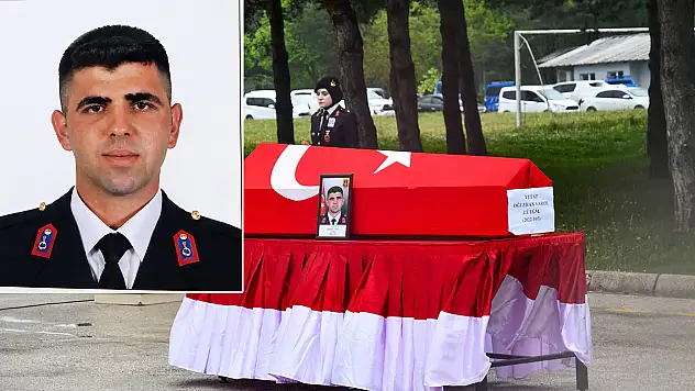 Konya'ya şehit ateşi düştü! Askeri törenle uğurlandı