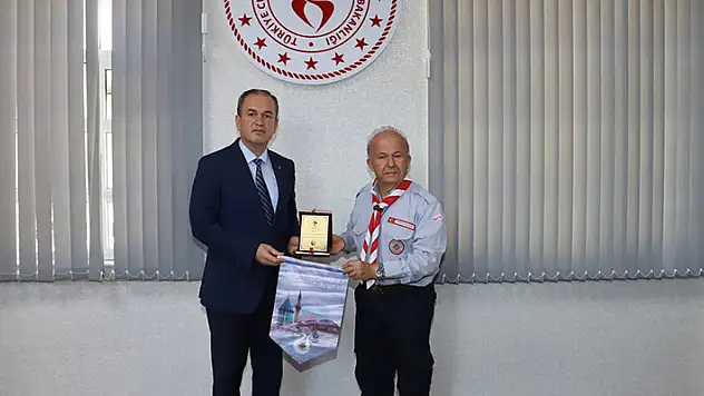 Konya'ya teşekkür nişanı