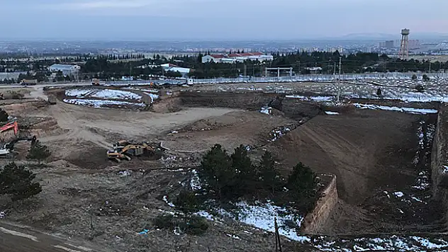 Konya'ya yapılan Türkiye'nin ilk olimpik veledromu 6 ay içinde tamamlanacak