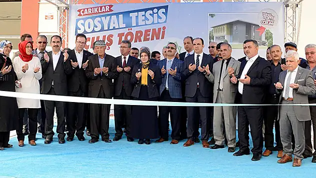 Konya'ya yeni bir sosyal tesis kazandırıldı