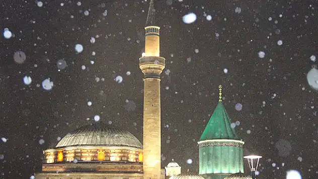 Konya'ya yoğun kar yağışı uyarısı