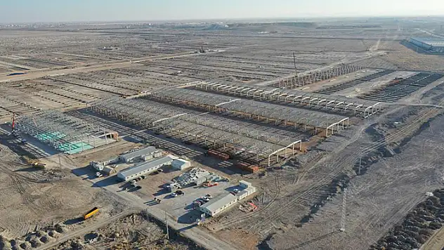Konya Yeni Sanayi Sitesi hızla yükseliyor
