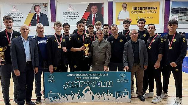 Konya yerel liglerde şampiyonlar netleşti