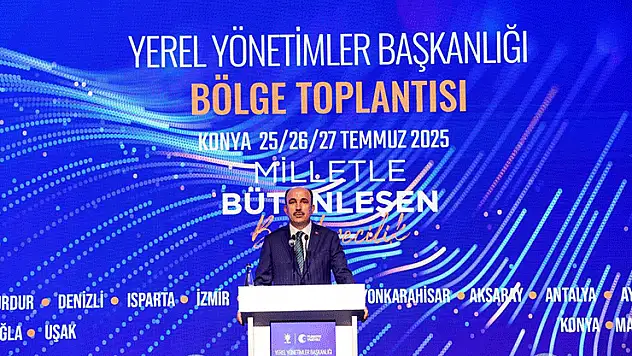 Konya Yerel Yönetimler Bölge Toplantısına ev sahipliği yaptı
