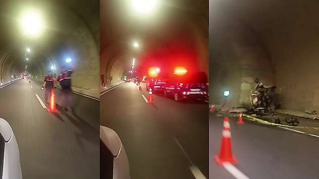 Konya'yı Antalya'ya bağlayan Demirkapı Tünelinde feci kaza