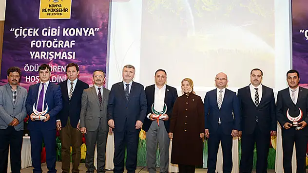 Konya'yı Çiçek Gibi Gören Gözler Ödüllendirildi