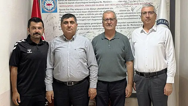Konya Yol Spor'dan ASKF'ye ziyaret