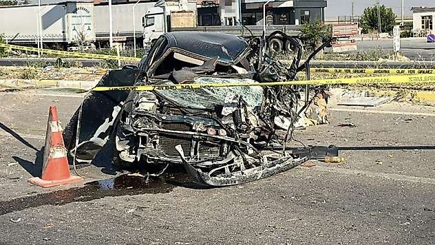 Konya yolunda feci kaza: 2 ölü, 2 ağır yaralı
