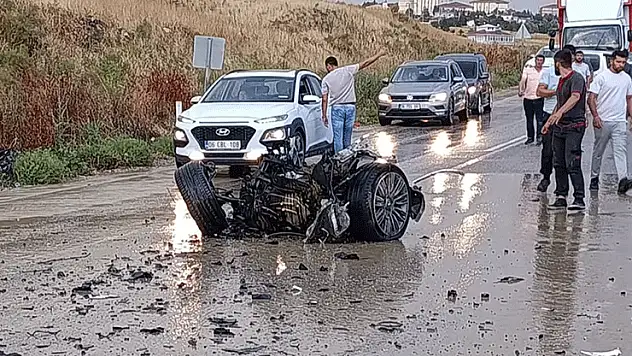 Konya yolunda feci kaza! Otomobil ile tır çarpıştı: 1 ölü