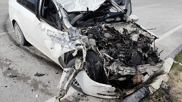 Konya yolunda yürekleri ağza getiren kaza!