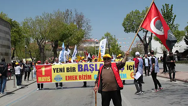 Konya'da 1 Mayıs kutlamaları

