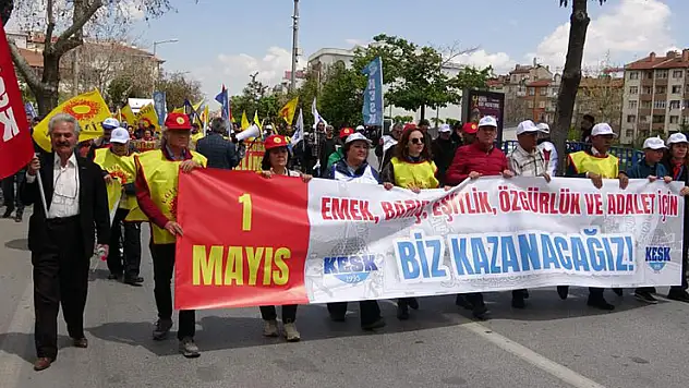 Konya'da 1 Mayıs kutlamaları