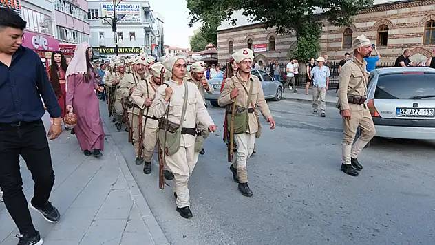 Konya'da 103 yıl öncesinin ruhu tekrar yaşatıldı