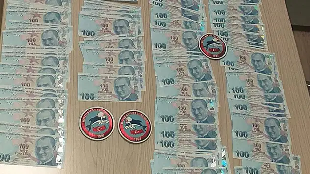 Konya'da 12 bin 500 TL sahte para ele geçirildi
