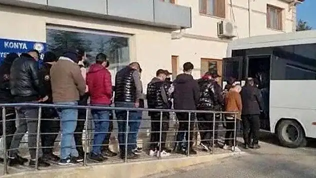 Konya'da 14 bin 200 kişiyi dolandıran hacker çetesine operasyon