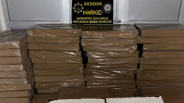 Konya'da 250 bin adet doldurulmuş kaçak sigara ele geçirildi

