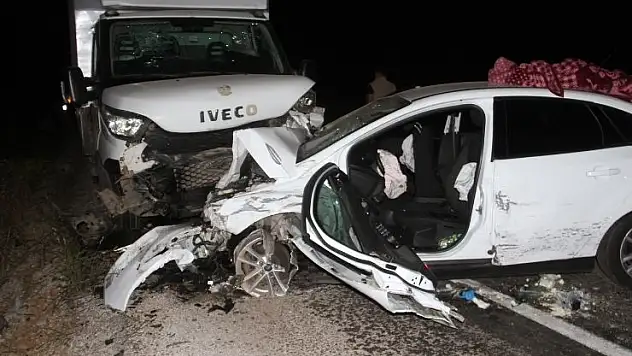 Konya'da 3 aracın karıştığı kazada 7 kişi yaralandı