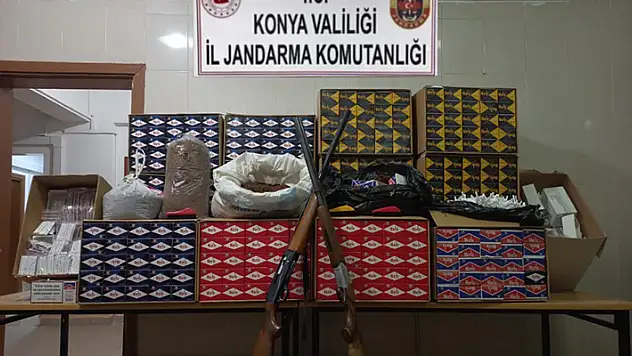 Konya'da 70 bin 200 boş makaron ele geçirildi: 2 kişi gözaltına alındı
