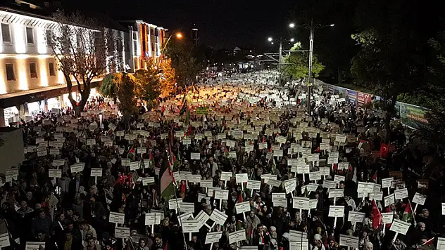 Konya'da 75 bin yürek İsrail'in Gazze soykırımına karşı vicdanın sesi oldu
