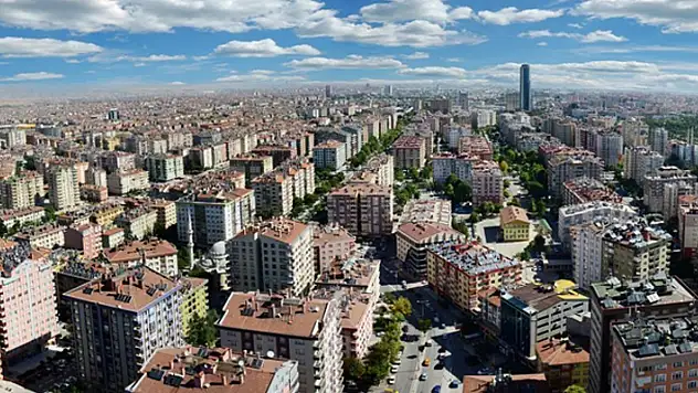 Konya'da ağustos ayında 3 bin 760 konut satıldı
