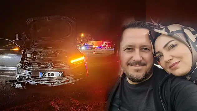 Konya'da AK Parti Karaman Milletvekili Eser'in eşi trafik kazasında yaralandı