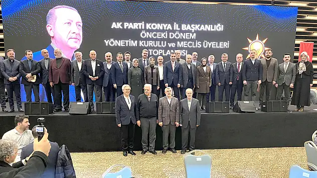 Konya'da AK Parti Vefa'da buluştu
