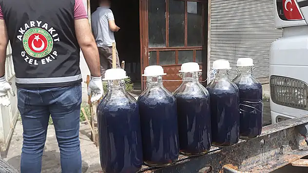 Konya'da akaryakıt kaçakçılarına suç üstü yapıldı