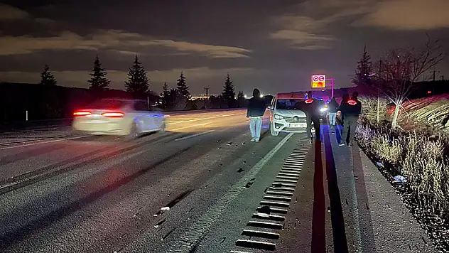 Konya'da araç çarpması sonucu ölen eşini bırakıp olay yerinden ayrıldı!