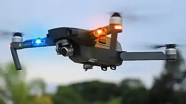Konya'da artık çakarlı dronlar görev yapacak