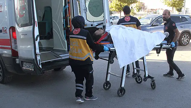 Konya'da asansör boşluğuna düşen işçi yaralandı