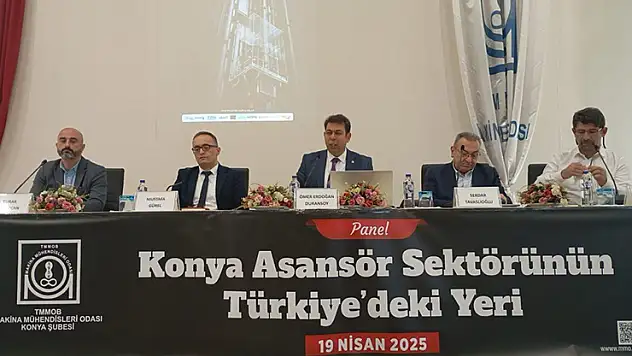 Konya'da Asansör Sektörü Paydaşları MMO Toplantısında Buluştu