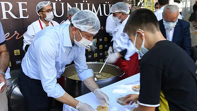Konya'da aşure geleneği yaşatılıyor
