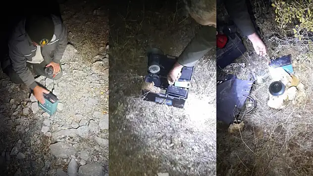 Konya'da avda kullanılması yasaklanan ses cihazları ele geçirildi

