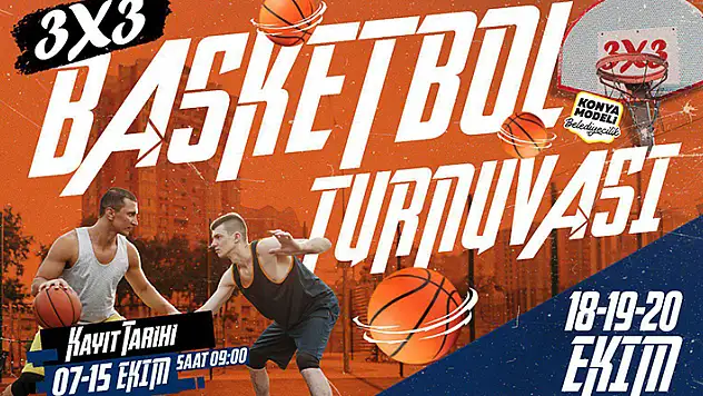 Konya'da basketbol şöleni düzenlenecek