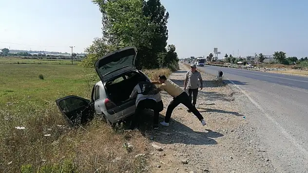 Konya'da başlayan karı-koca kavgası Antalya'da trafik kazası ile son buldu