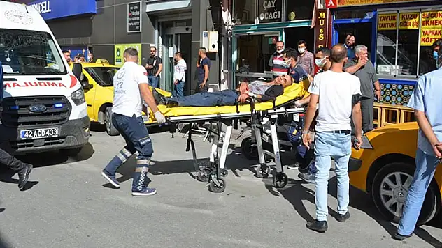 Konya'da bıçaklı kavga: 2 yaralı