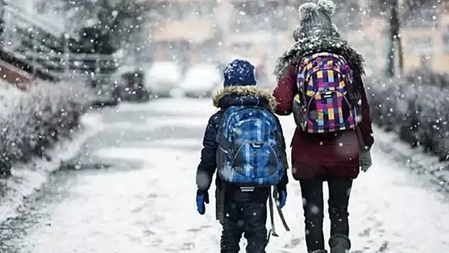 Konya'da bir ilçede kar tatili ilan edildi