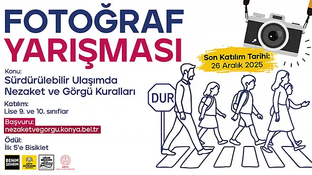 Konya'da bisiklet hediyeli yarışma! Son başvuru tarihi açıklandı