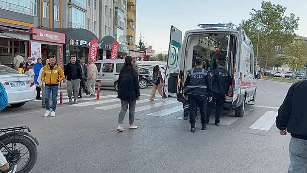 Konya'da bisiklet ile motosiklet çarpıştı: 2 yaralı