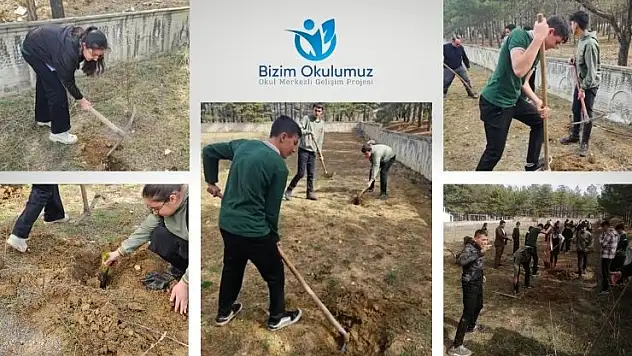 Konya'da Bizim Okulumuz Projesi kapsamında okullarda fiziki iyileştirmeler sürüyor