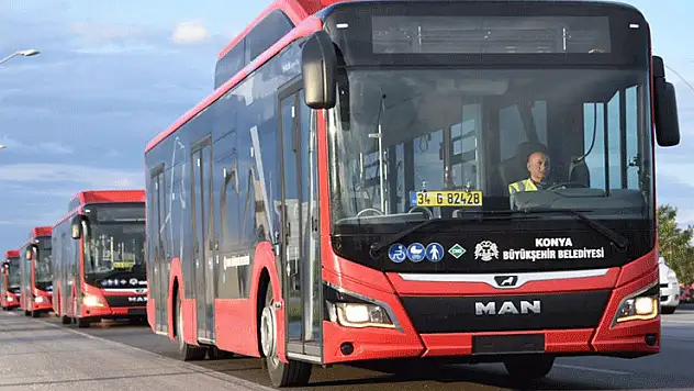 Konya'da bu otobüs hatlarının güzergahı değişti