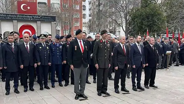 Konya'da Çanakkale Zaferi'nin 111'inci yıl dönümünde şehitler anıldı